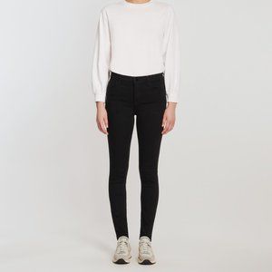 Maria High Rise Seriously Black - J Brand